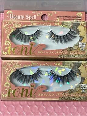 Toni 3D Faux Mink Lashes - Black